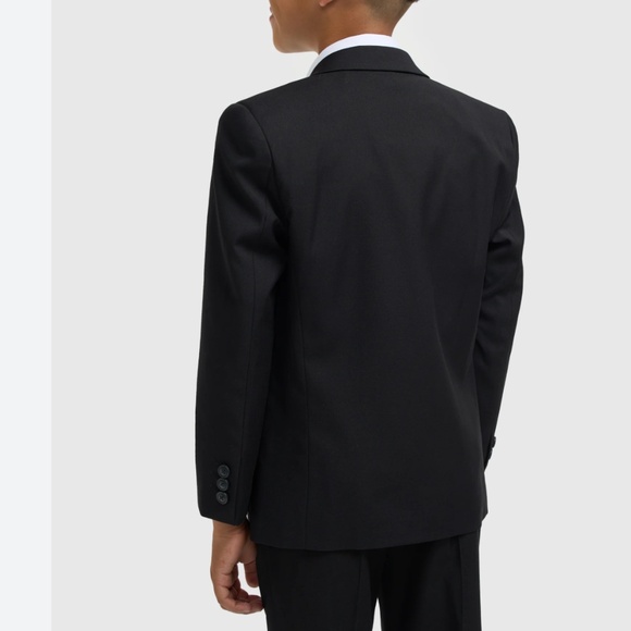 Michael Kors Boy’s Blazer Black Formal Back to school Sz 12R - Picture 3 of 14